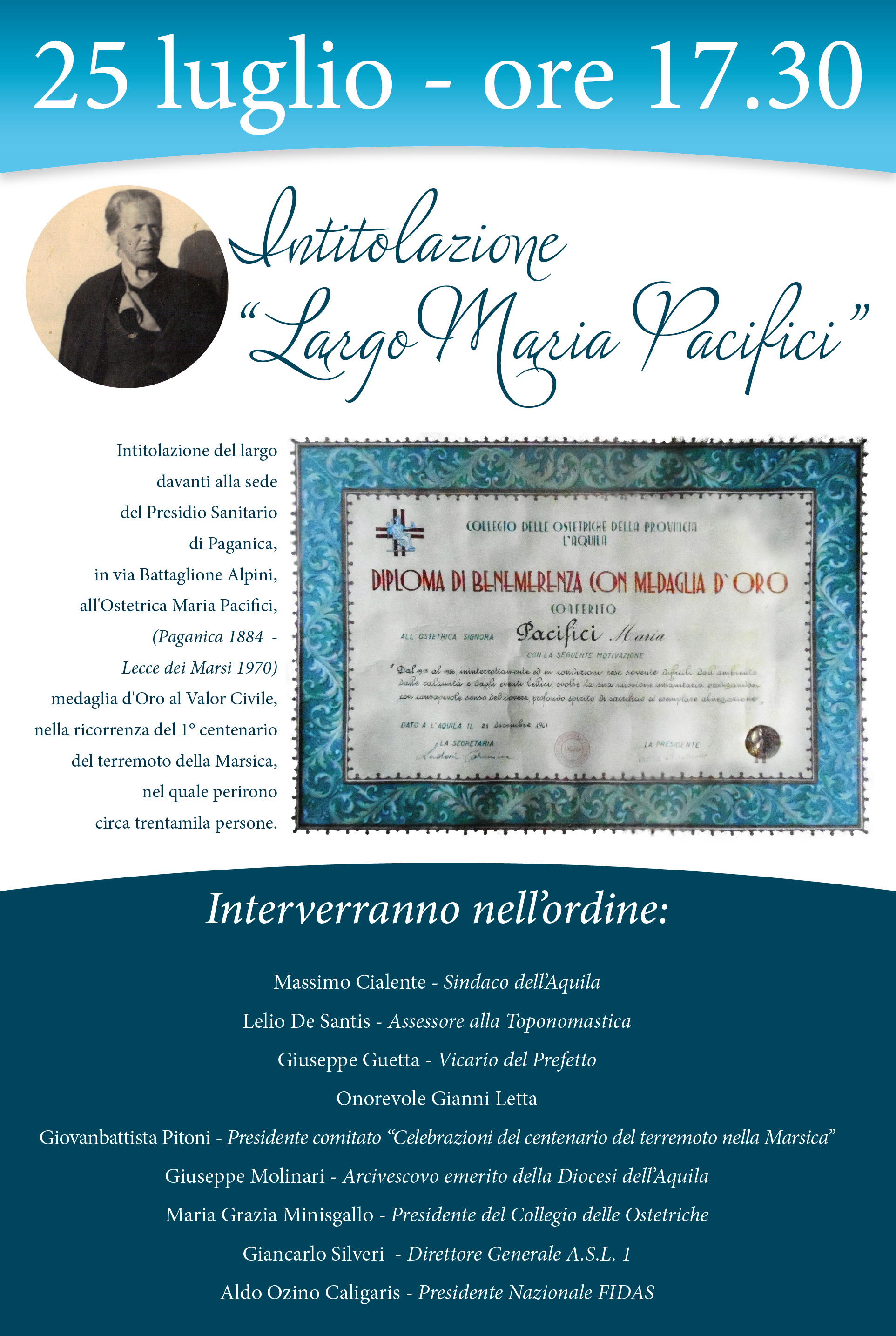 Locandina Maria Pacifici