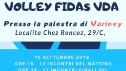 Quadrangolare Volley FIDAS VDA
