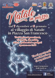 Natale in piazza ADVS FIDAS Ravenna
