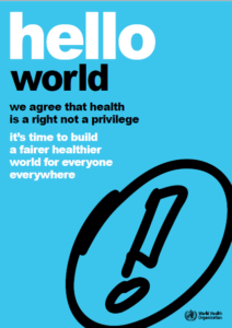 giornata mondiale della salute - poster